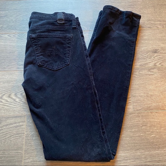 AG the Stevie Black Corduroy Jeans - Picture 7 of 8